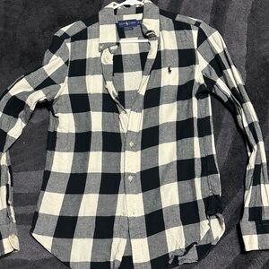 Women’s Medium Ralph Lauren Flannel Button Down